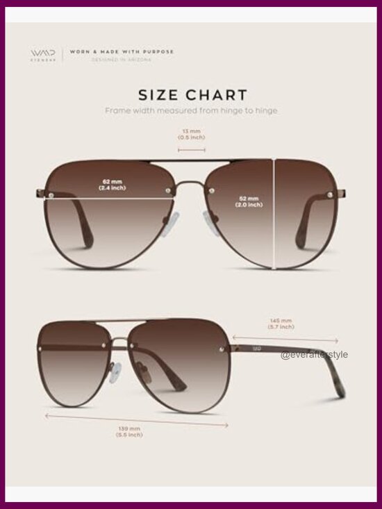 Oversized Aviator Sunglasses with Polarized Gradient Lenses